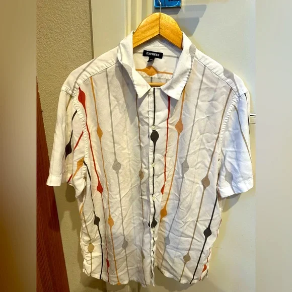 Express | Shirts | Express Mens Short Sleeve Shirt Xl | Poshmark Express | Shirts | Express Mens Short Sleeve Shirt Xl | Poshmark